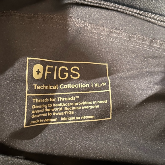 Figs Kade Cargo Pants-Navy - Picture 2 of 3